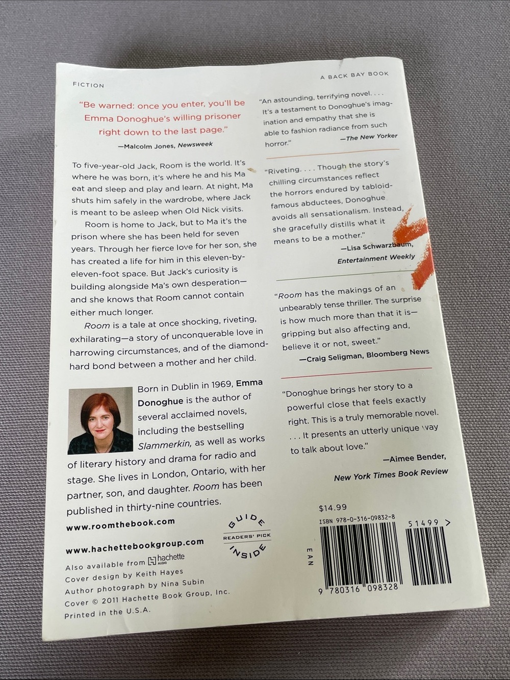 Room Paperback Copy - Picture 2 of 3